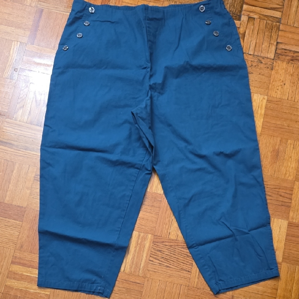 Women's Blue Pants (House Of Aama)